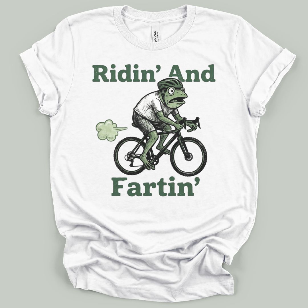 Ridin' And Fartin' Frog T-Shirt